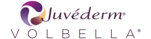 Logo of Juvededm Volbella offered at Cosmetic Laser Dermatolgy in San Diego, CA.