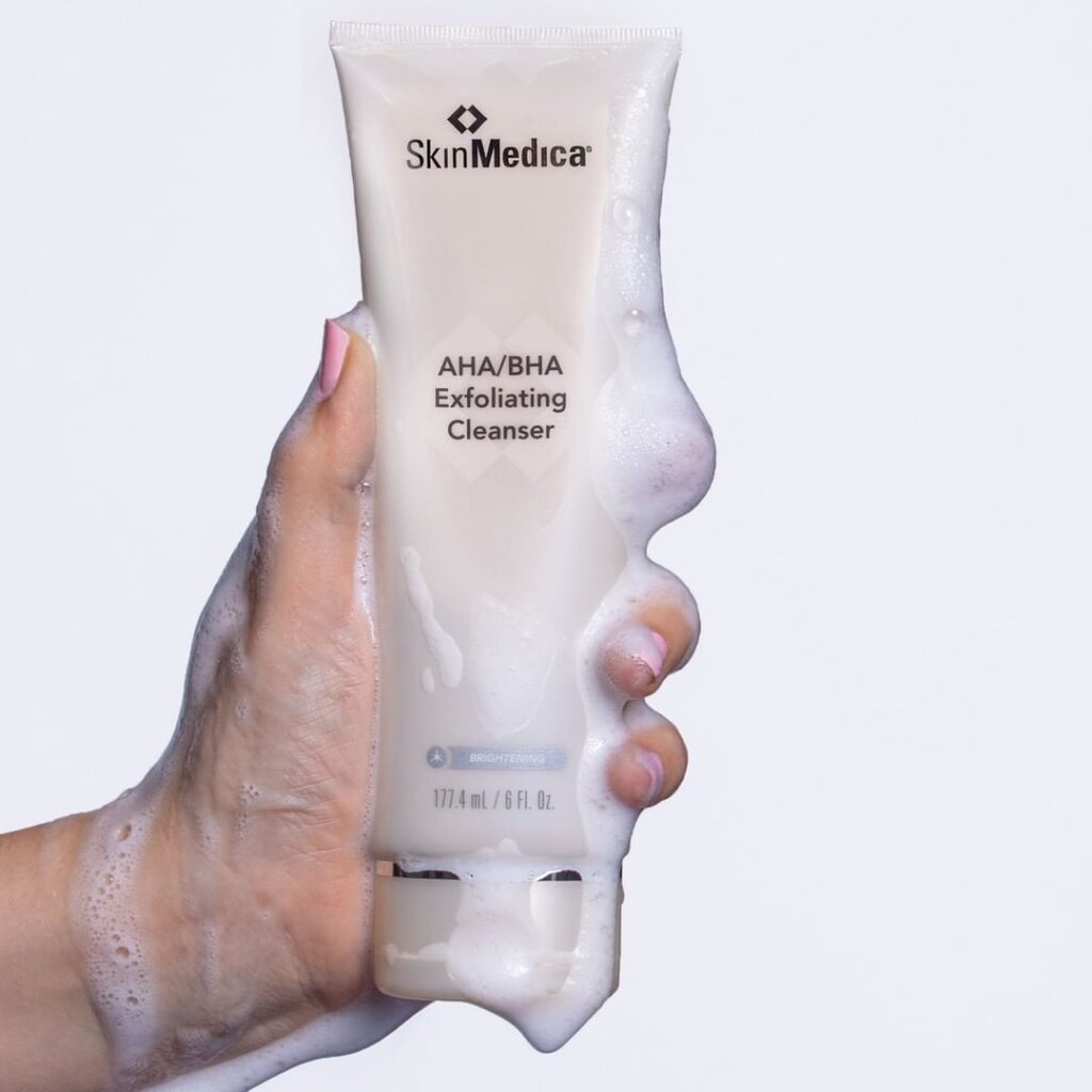 SkinMedica AHA/BHA Exfoliating Cleanser Cosmetic Laser Dermatology