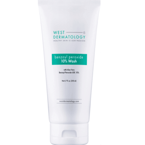 West Dermatology Benzoyl Peroxide 10 Wash with Aloe Vera Cosmetic