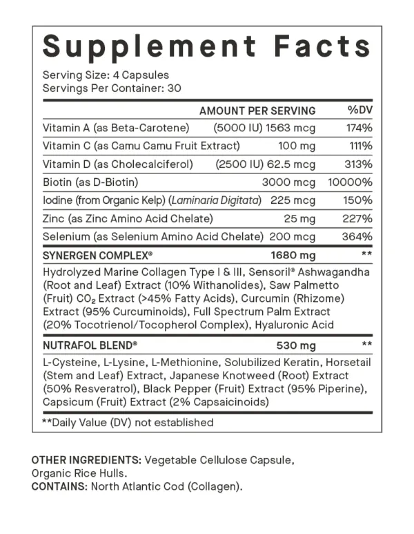 Nutrafol Hair Growth Supplement for Women - Image 2