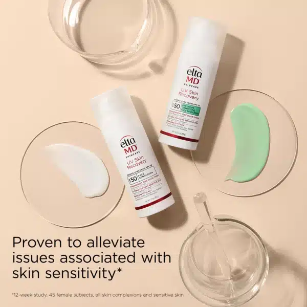 EltaMD UV Skin Recovery Red Color Correcting Green Tint Broad Spectrum SPF 50 - Image 9