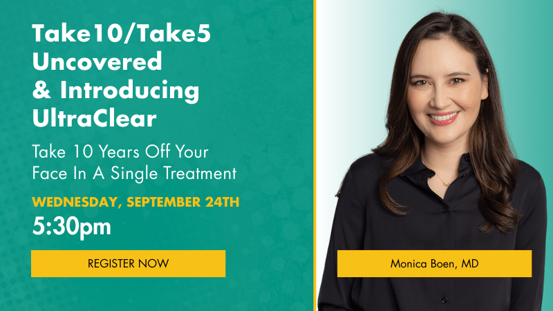 Banner for Take10/Take5 Uncovered & Introducing UltraClear® | Webinar