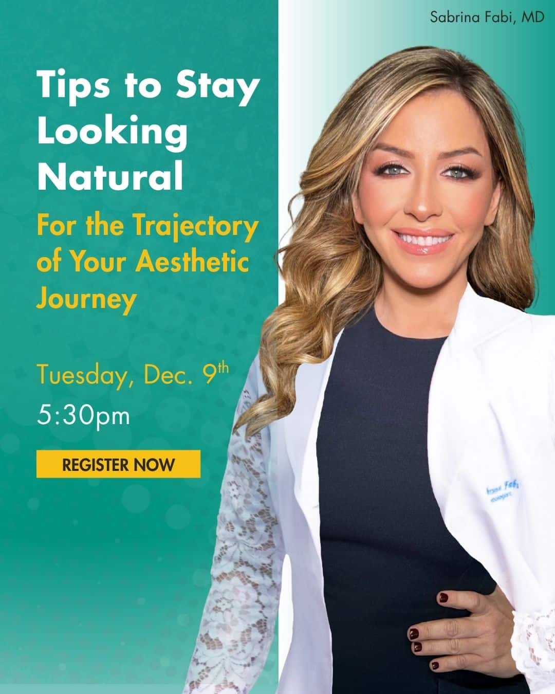 Dr. Fabi Webinar Banner