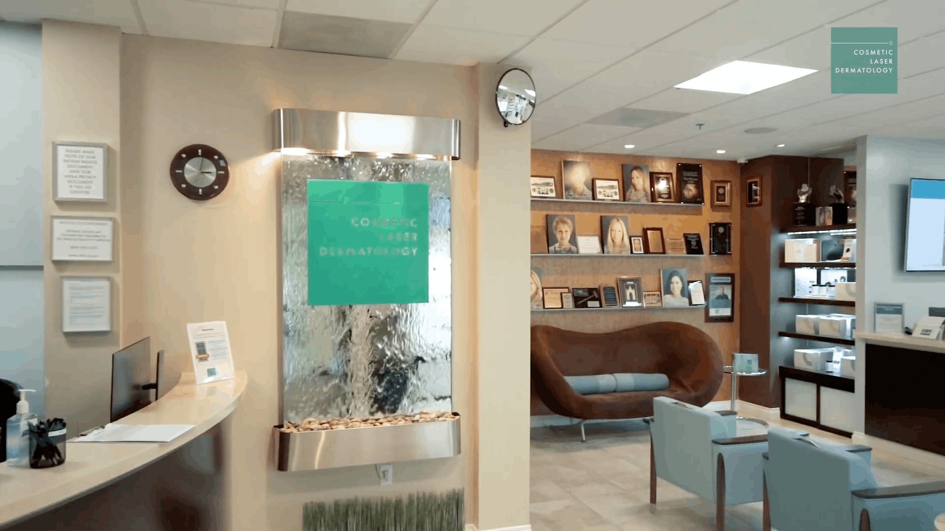 Cosmetic Laser Dermatology office reception photo